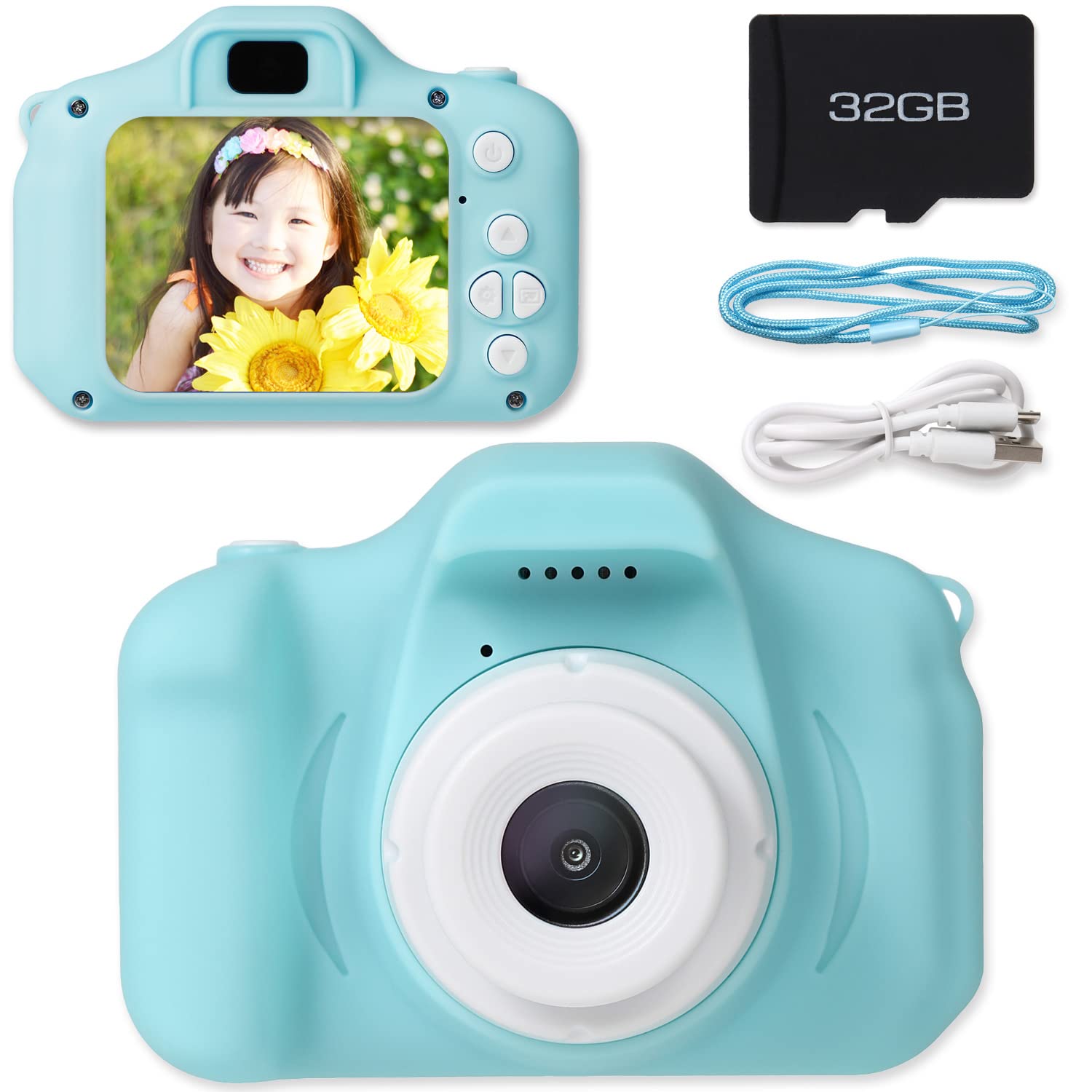 TREXIO Kids Toy Birthday Puzzle Оснащен Фотокамерой TREXIO, Камера, Детская камера, Детская игрушка, Девочки, Мальчики, Подарок, Блок, Игра,